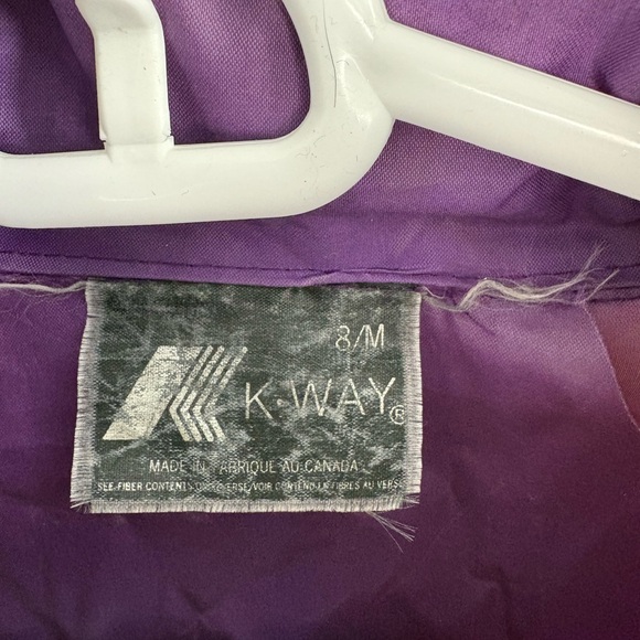 K-Way Purple Jacket - Picture 2 of 7